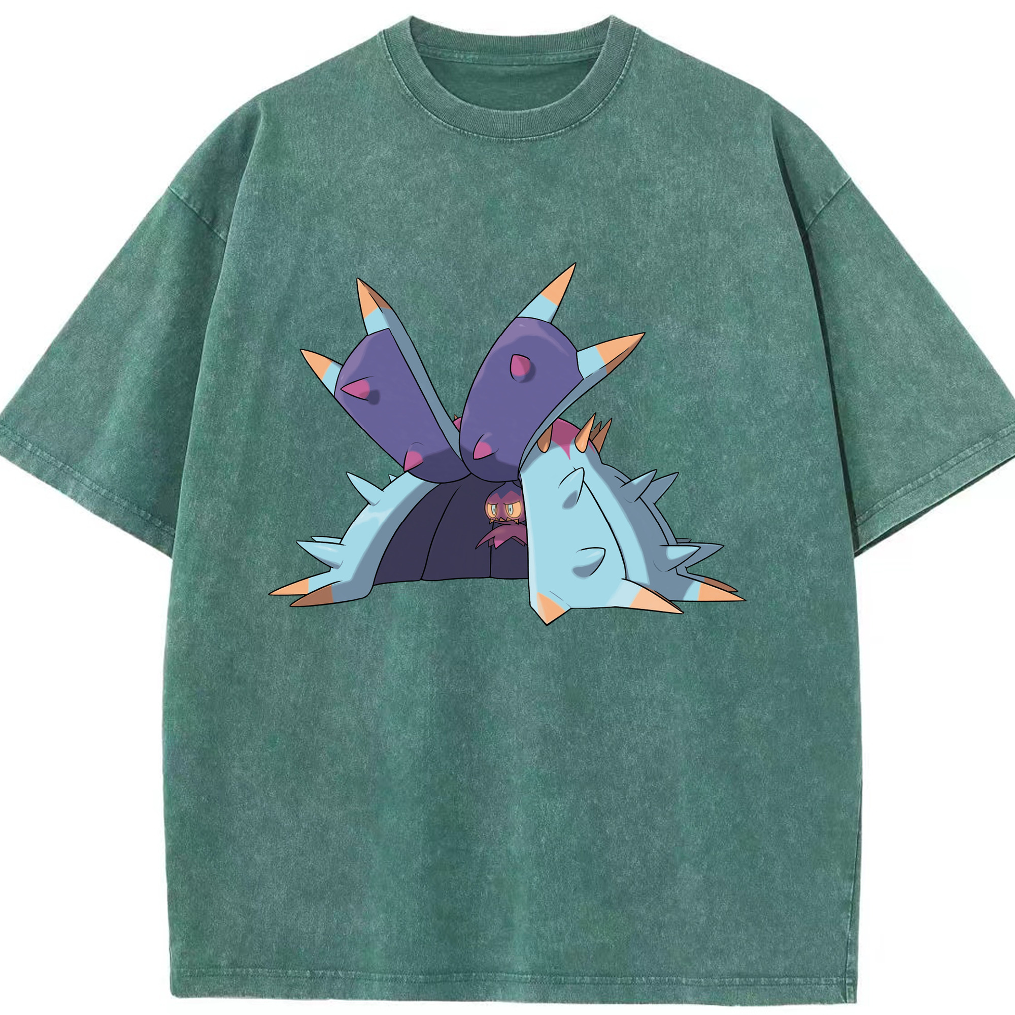 （画像用） ポケットモンスター Pokémon 綿100% ヴィンテージ風 半袖Tシャツ（フロントプリント）